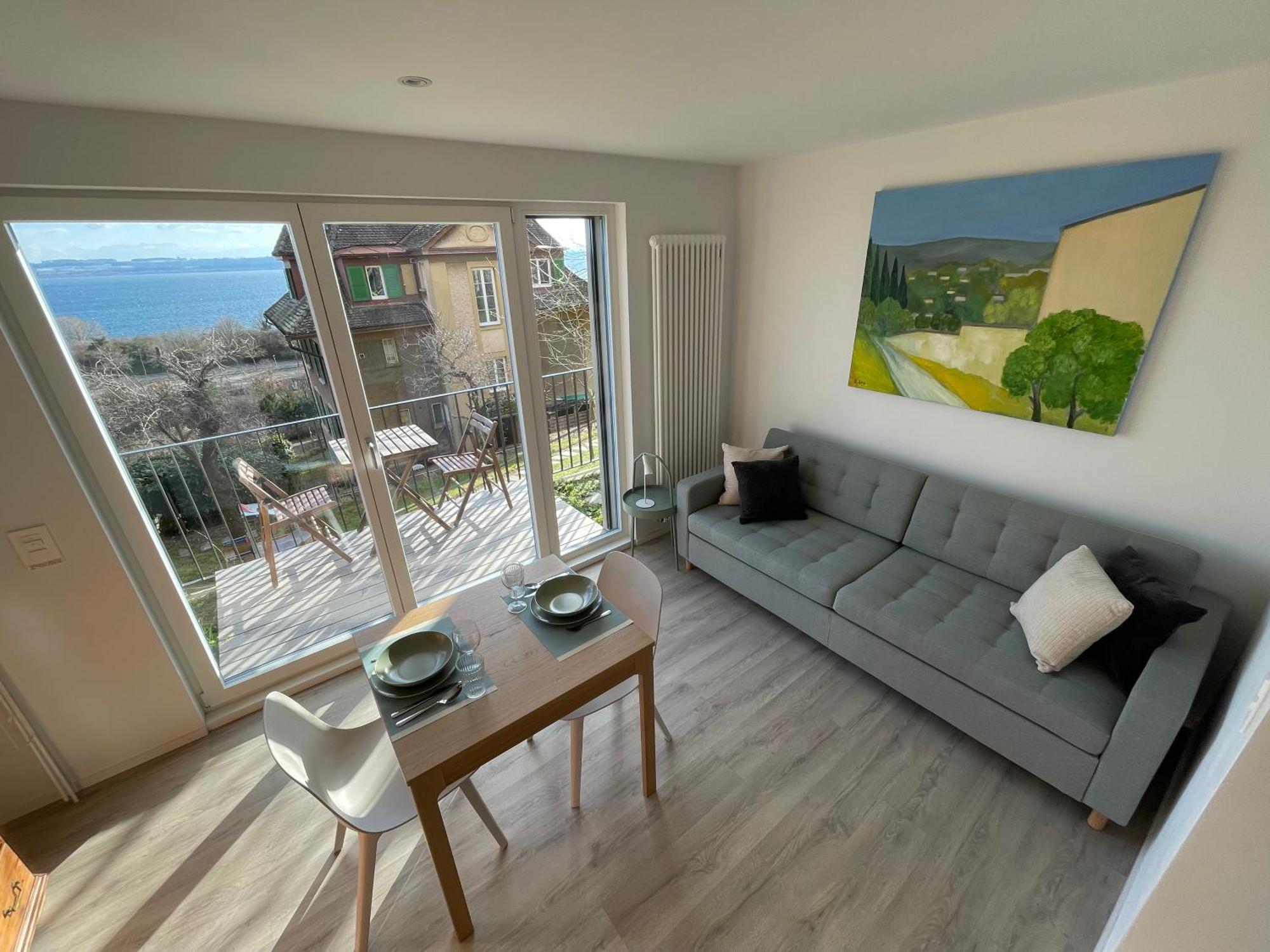 Mail 62 Appartement Neuchâtel Buitenkant foto